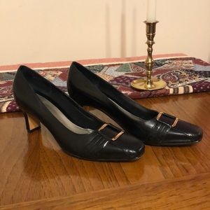 ROS Hommerson Woman’s Black Leather Heels